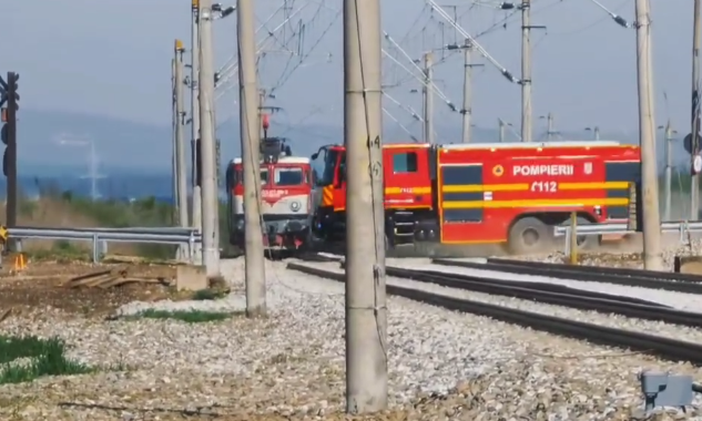 Video Incident Ocant Pe Calea Ferat O Ma In De Pompieri A Evitat