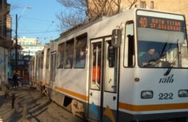 Tramvai în București