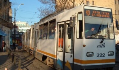 Tramvai în București