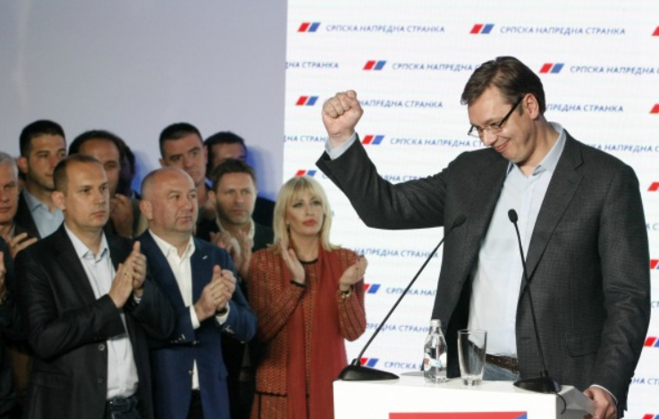 Preşedintele Serbiei, Aleksandar Vucic