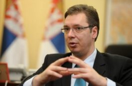 Preşedintele sârb Aleksandar Vucic