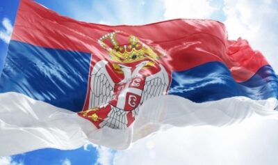 Serbia, drapel