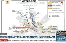 Construcția metroului spre Otopeni, în linie dreaptă
