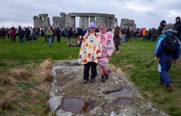Solstitiul de iarna, celebrat la Stonhenge/Profimedia