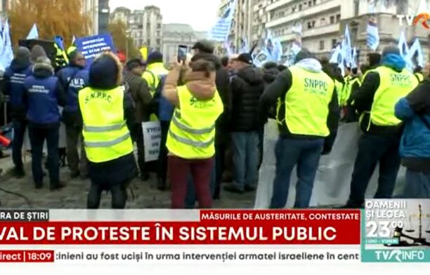 Val de proteste în sistemul public
