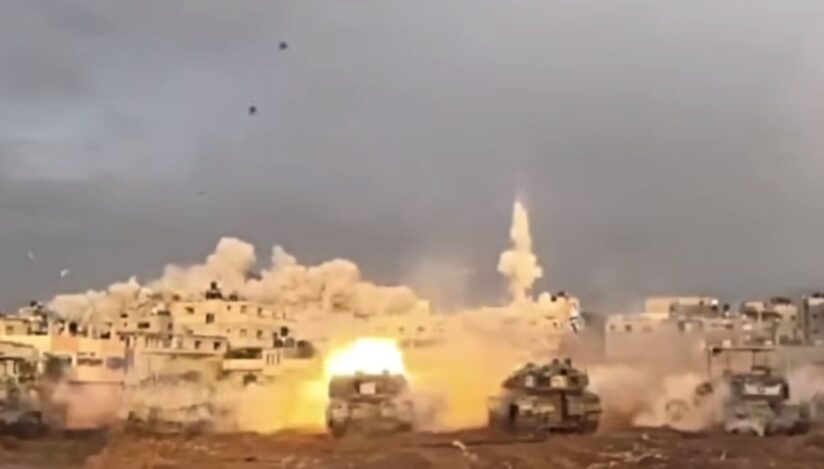 Război Isreal - Hamas / captura video