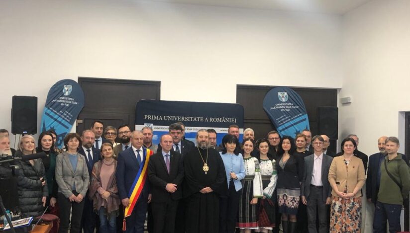 A fost inaugurată noua Staţiune de cercetare şi practică studenţească de la Ştefăneşti. Sursa foto: Universitatea „Alexandru Ioan Cuza" din Iași
