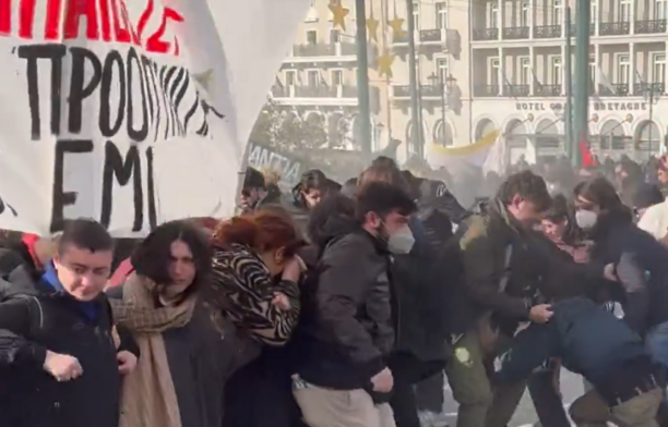 Manifestaţii împotriva "privatizării" învăţământului superior / Captură Twitter