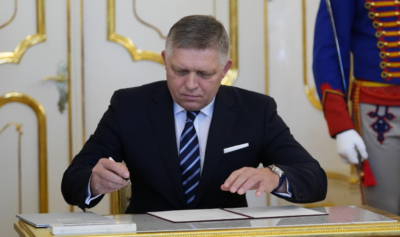 Premierul slovac, Robert Fico