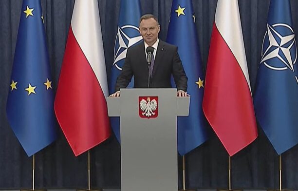 Preşedintele polonez Andrzej Duda
