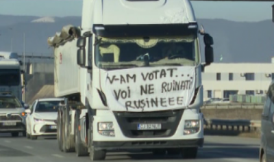 Protest al transportatorilor
