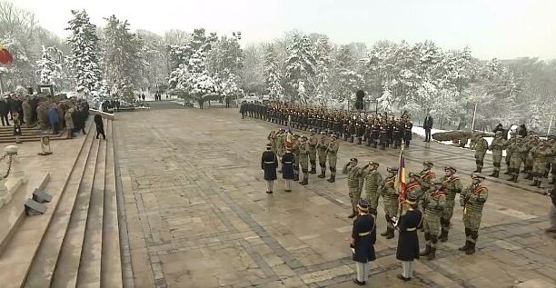 Ceremonie în Parcul Carol, din Capitală