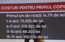 Costuri pentru primul copil