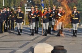 Ceremonie în Parcul Carol, din Capitală