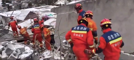 Alunecare de teren în provincia Yunnan din sud-vestul Chinei