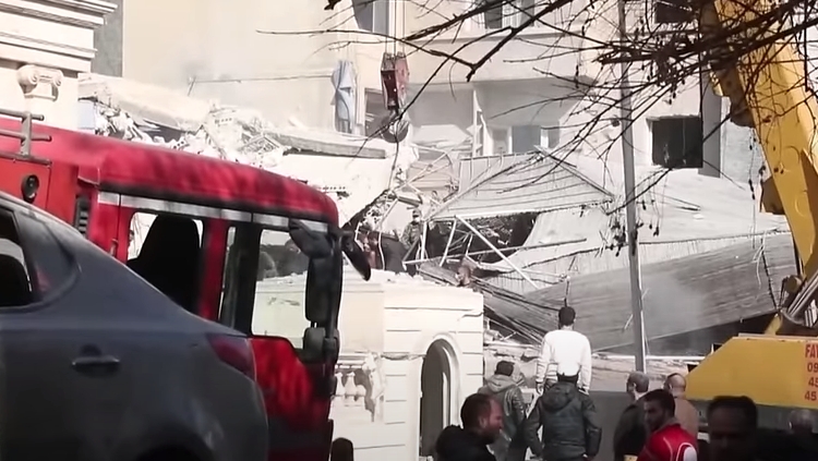 Bombardamente israeliene în Damasc. Imagine de arhivă