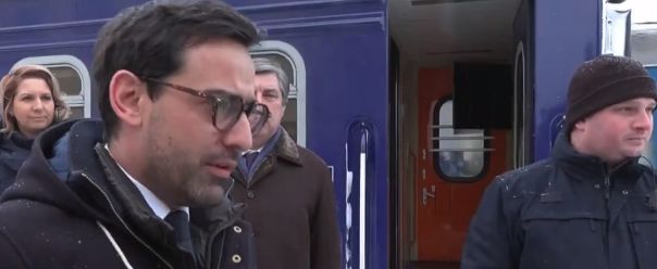 Ministrul de Externe francez, Stephane Sejourne, în vizită la Kiev