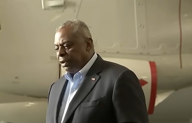 Secretarul american al apărării, Lloyd Austin. Sursa foto: captura video