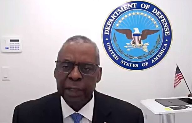Lloyd Austin, secretarul de stat al Apărării din SUA / captura video