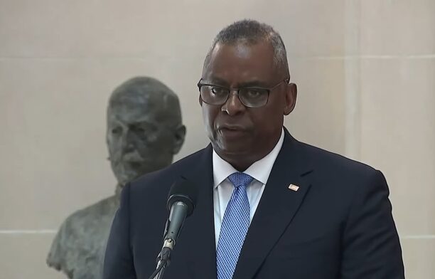 Ministrul american al Apărării Lloyd Austin / captura video