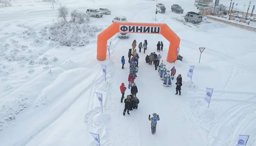 Maraton în Siberia / captura video