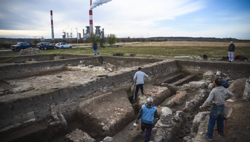 Viminacium, oraş roman de lângă Kostolac, în Serbia. Sursa foto: Profimedia