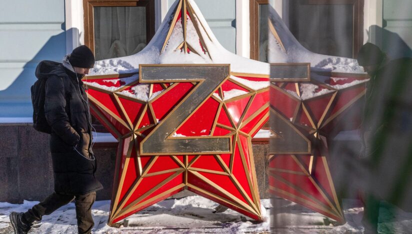 „Z”, simbolul invaziei ruse