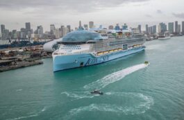 „'The Icon of The Seas'” Cea mai mare navă de croazieră din lume. Sursa foto: Profimedia