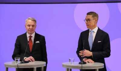 Pekka Haavisto și Alexander Stubb, finaliștii primului tur al alegerilor prezidențiale din Finlanda. Sursa foto: Profimedia