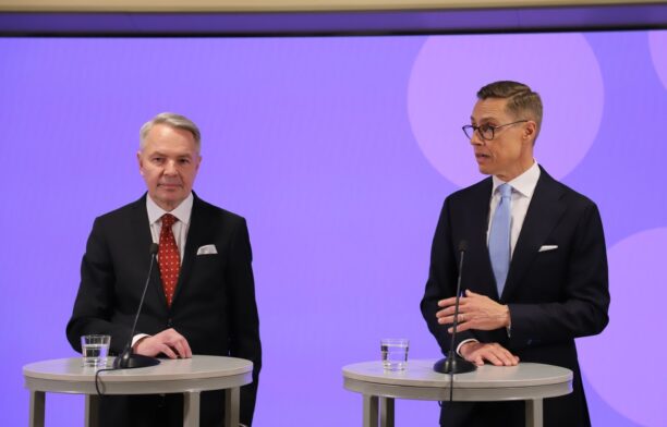 Pekka Haavisto și Alexander Stubb, finaliștii primului tur al alegerilor prezidențiale din Finlanda. Sursa foto: Profimedia