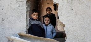 Copii în Fâşia Gaza / FOTO: Profimedia Images