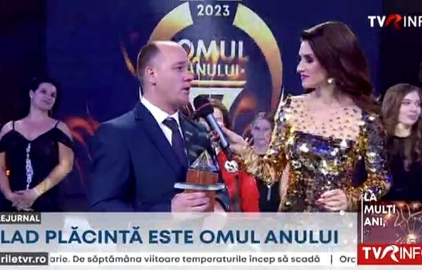 Gala ”Omul anului” și-a desemnat câștigătorul: Vlad Plăcintă, preşedintele Asociaţiei Salvează o Inimă