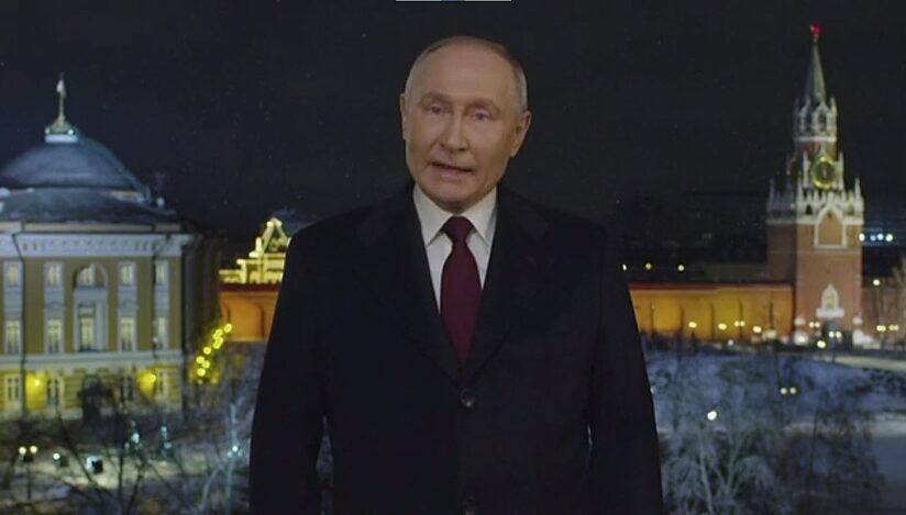 Vladimir Putin la Kremlin / captura video