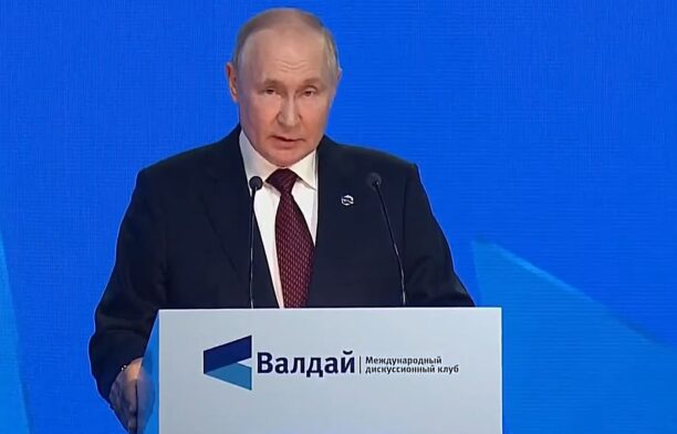 Preşedintele rus Vladimir Putin / captura video