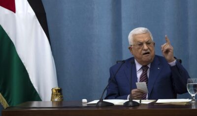 Președintele Palestinei, Mahmoud Abbas