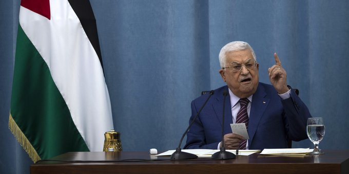 Președintele Palestinei, Mahmoud Abbas