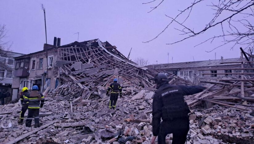 Atac masiv cu rachete asupra Kievului și a altor orașe din Ucraina. Nouă persoane au fost rănite / Foto: NEXTA