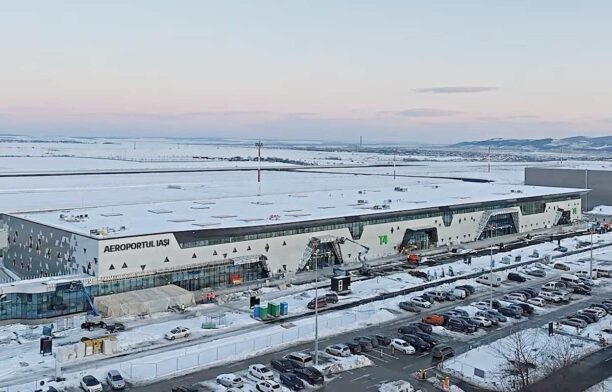 Noul terminal T4 de la Aeroportul Internaţional Iaşi