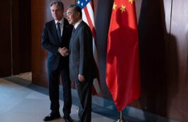 Şeful diplomaţiei americane, Antony Blinken, și ministrul de externe chinez Wang Yi Sursa foto: X, @SecBlinken