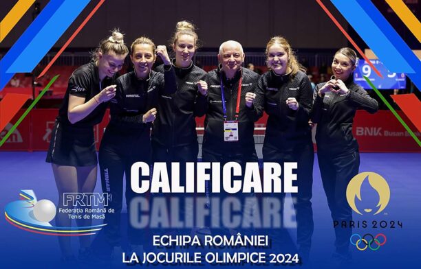 Echipa feminină de tenis de masă a României se califică la Jocurile Olimpice 2024Sursa foto: Facebook, federația Română de Tenis de Masă