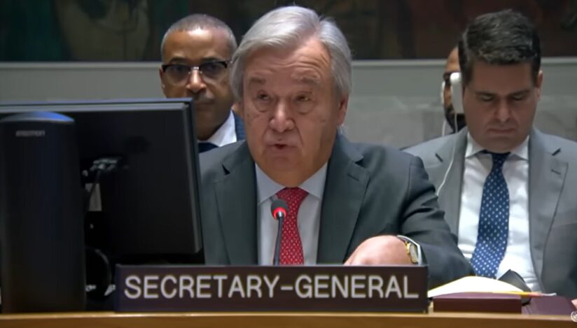Secretarul general al ONU avertizează că lumea se îndreaptă spre haos