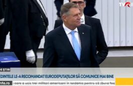 Klaus Iohannis îndeamnă, de la Strasbourg, la renunțarea ”la procedura de veto din Consiliul European”
