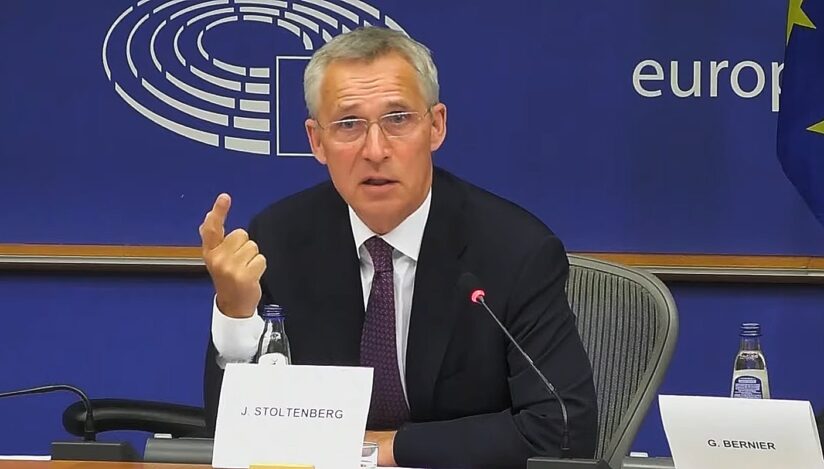 Secretarul general al NATO, Jens Stoltenberg / captura video