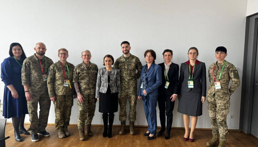 Luminița Odobescu s-a întâlnit la Munchen cu veterani ucraineni. Sursa foto: MAE