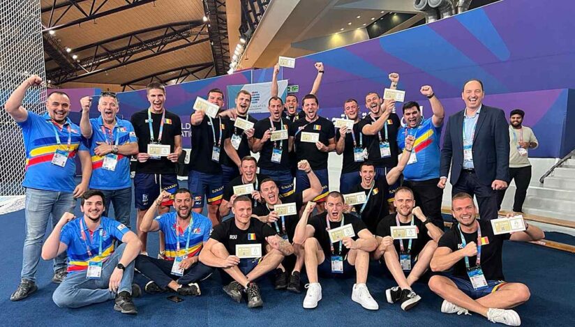 Naţionala masculină de polo a României s-a calificat la JO 2024 Sursa foto: Facebook, Federația Română de Polo