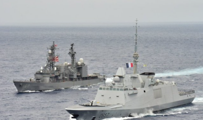 Marina franceză a doborât alte două drone deasupra Mării Roșii / Foto: Iran Observer
