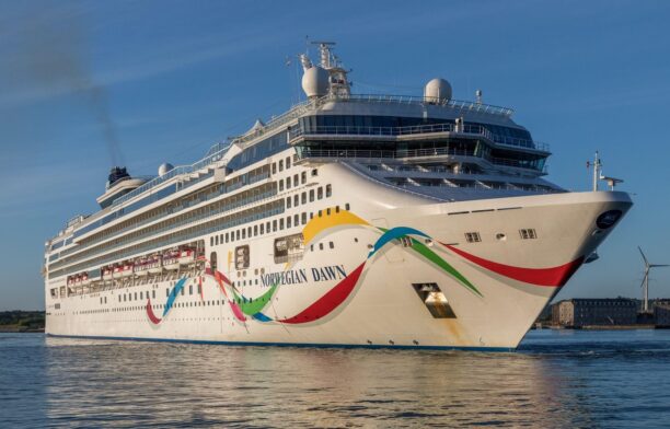 Vasul de croazieră Norwegian Dawn. Sursa foto: Profimedia Images