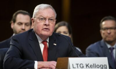 Keith Kellogg, militar în retragere şi fost şef al Consiliului securităţii naţionale al lui Trump. Sursa foto: Profimedia Images