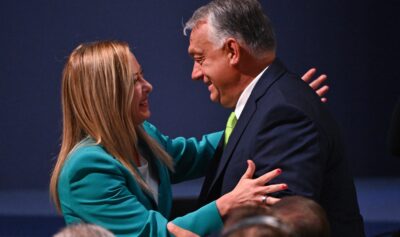 Giorgia Meloni și Viktor Orban