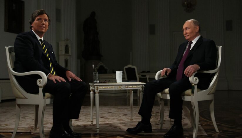 Expert, despre argumentele lui Putin din interviul luat de Tucker Carlson: „Asta e ceva ce faci atunci când ești nesigur”